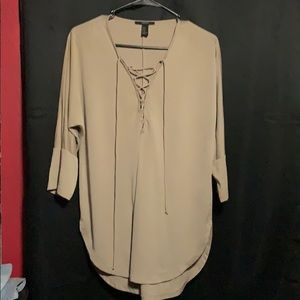 TAN DRESS SHIRT
